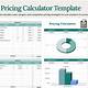 Product Pricing Calculator Template