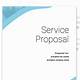 Professional Services Proposal Template Free