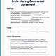 Profit Sharing Agreement Template