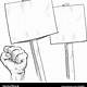 Protest Sign Template