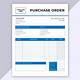 Purchase Order Word Template