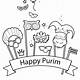 Purim Coloring Pages Free