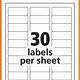 Quill Labels 7-10786 Template