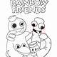 Rainbow Friends Printable Coloring Sheets