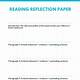 Reading Reflection Template