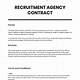 Recruiting Contract Template