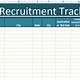 Recruiting Template Excel