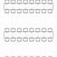 Rectangular Table Seating Chart Template