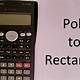 Rectangular To Polar Form Calculator