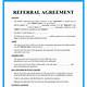 Referral Fee Contract Template