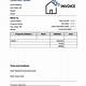 Rent Invoice Template Word