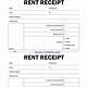 Rent Receipt Free Printable