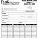 Restaurant Order Form Template