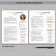 Resume 2 Pages Template