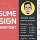 Resume Ppt Template Free