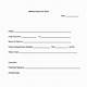 Return To Work Doctor's Note Template Free