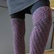 Ribbed Leg Warmers Knitting Pattern Free