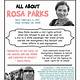 Rosa Parks Free Printables