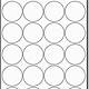 Round Label Template 30 Per Sheet