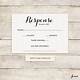 Rsvp Card Template Word