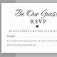 Rsvp Template Google Docs