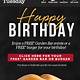 Ruby Tuesday Free Birthday Meal