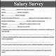 Salary Survey Template