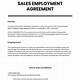 Sales Employment Contract Template
