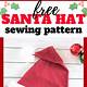 Santa Hat Pattern Free