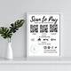 Scan To Pay Sign Template