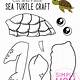 Sea Turtle Craft Template