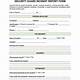 Security Guard Incident Report Template Word
