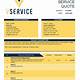 Service Quote Template Word