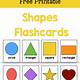 Shape Flashcards Free Printable
