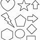Shapes Coloring Pages Free