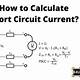 Short Circuit Current Calculation