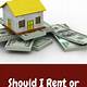 Should I Rent Or Sell My Home Calculator