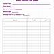 Silent Auction Forms Template