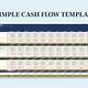 Simple Cash Flow Template