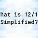 Simplest Form Of 12/18