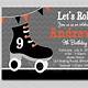 Skate Party Invitation Template