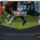 Soccer Team Website Template