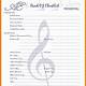 Songwriting Template Free