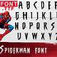 Spiderman Font Free