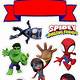 Spidey And His Amazing Friends Cake Topper Printable