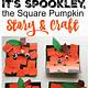 Spookley The Square Pumpkin Template