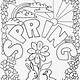 Spring Coloring Pages For Free