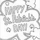 St Patrick's Day Coloring Pages Free Printable