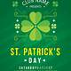 St Patrick's Day Flyer Template