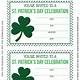 St Patricks Day Invitation Template Free
